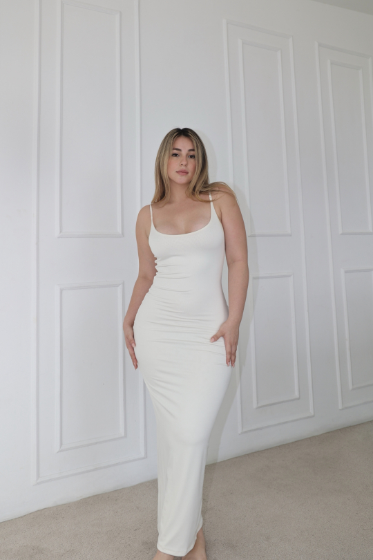 SHAPE DRESS BLANCO