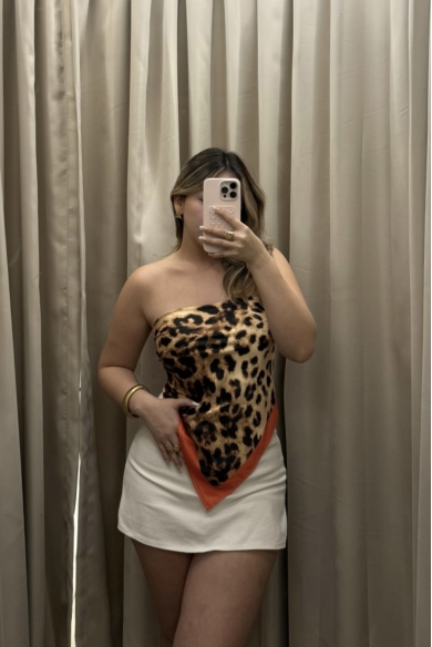 BANDANA GALA LEOPARDO