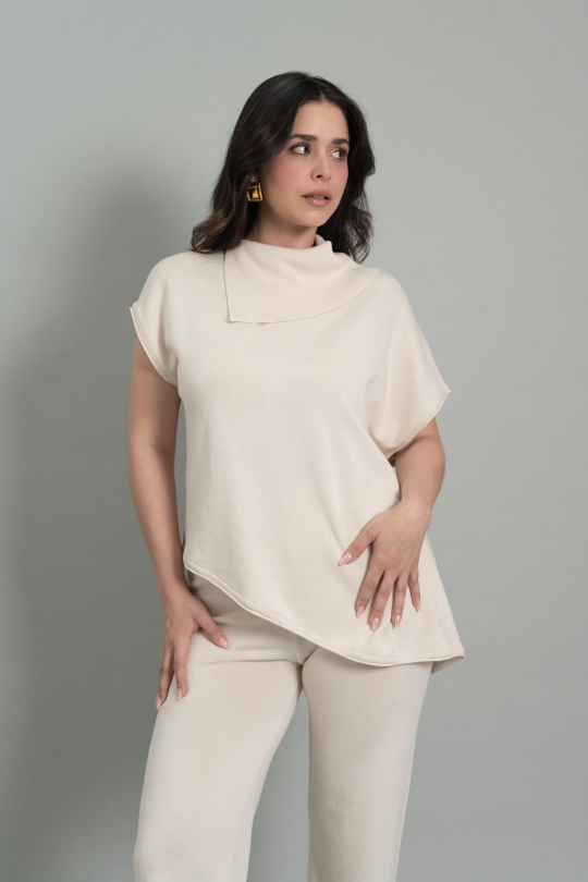 TINA BLUSA BEIGE