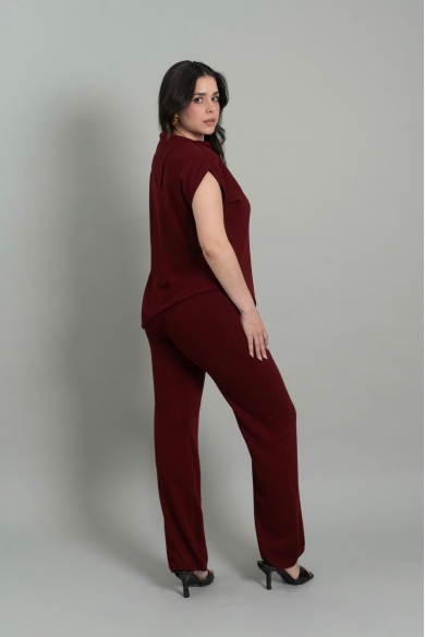 TINA PANTALÓN VINO