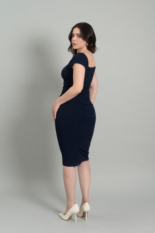 JULIE FALDA AZUL