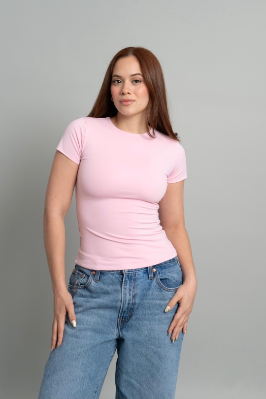 T-SHIRT ROSADO