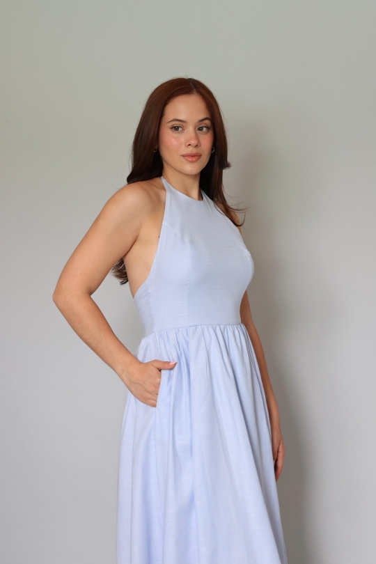 ARIELLA DRESS CELESTE 2