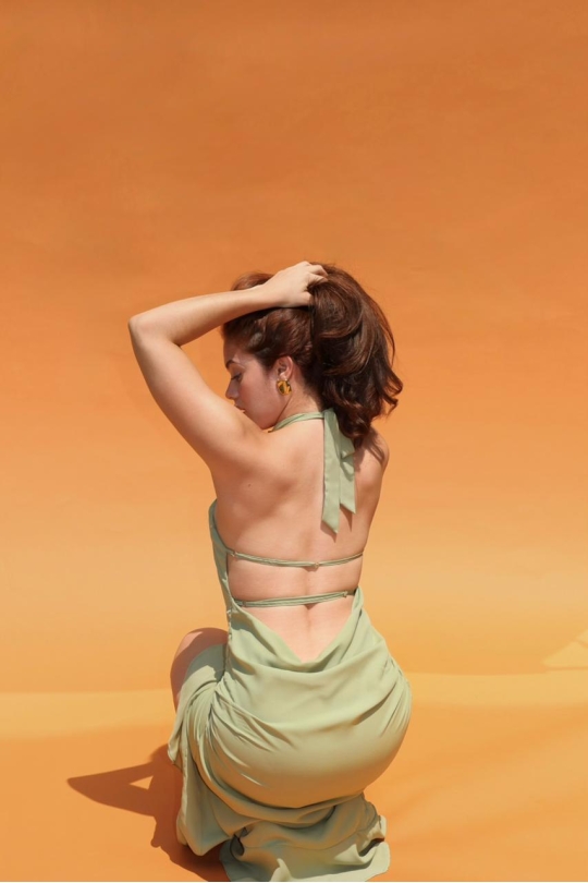 SERENA DRESS VERDE 2