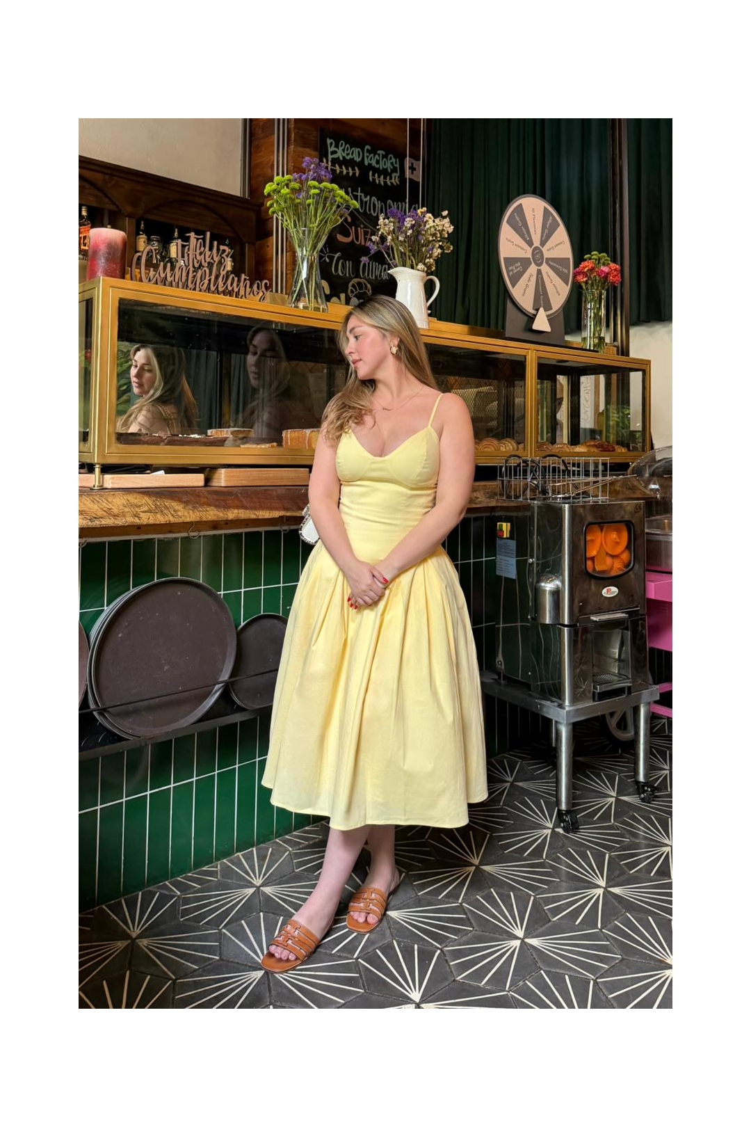 BELEN DRESS AMARILLO