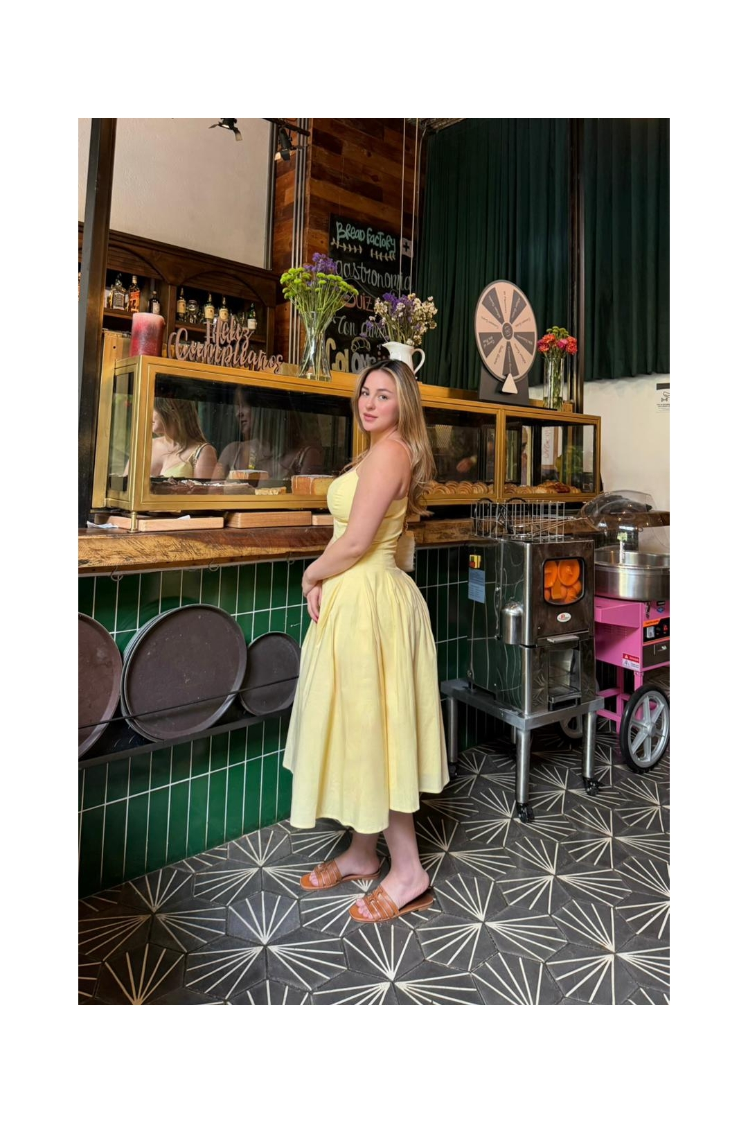 BELEN DRESS AMARILLO