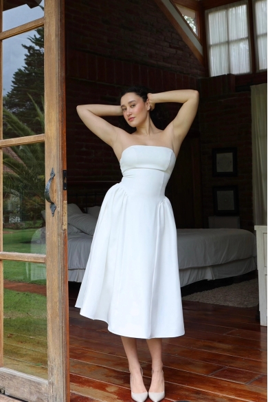 NATALY DRESS BLANCO