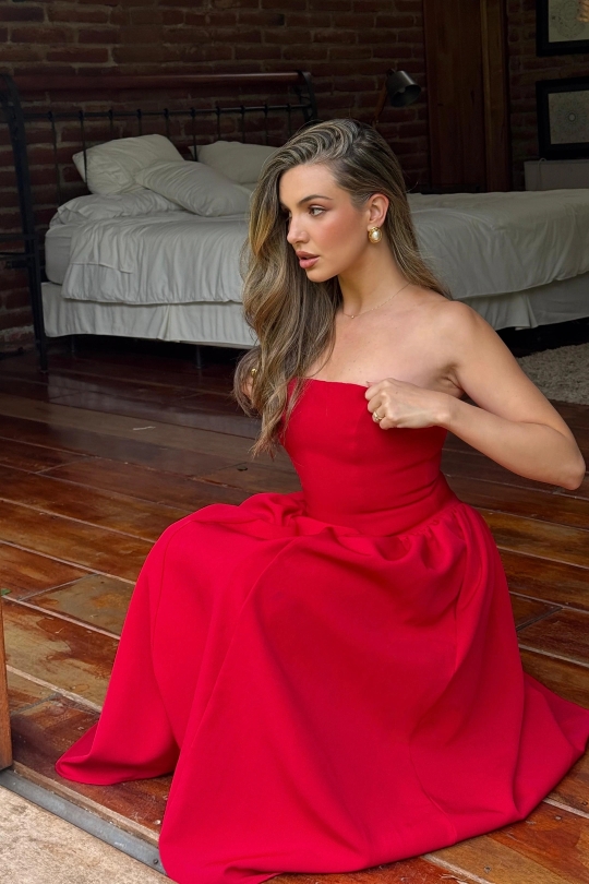 NATALY DRESS ROJO