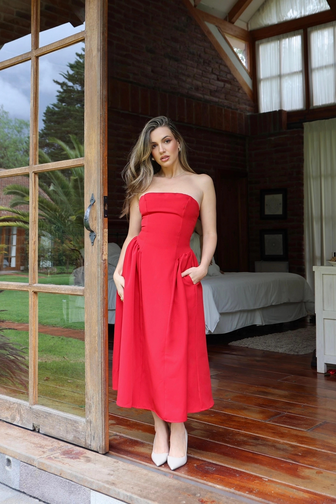 NATALY DRESS ROJO