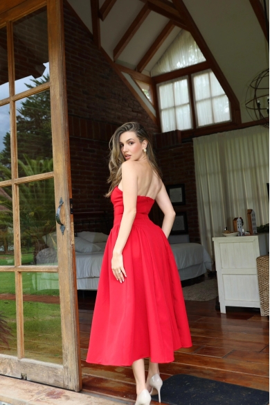 NATALY DRESS ROJO