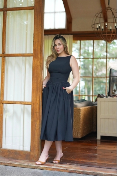 FERRERO DRESS NEGRO