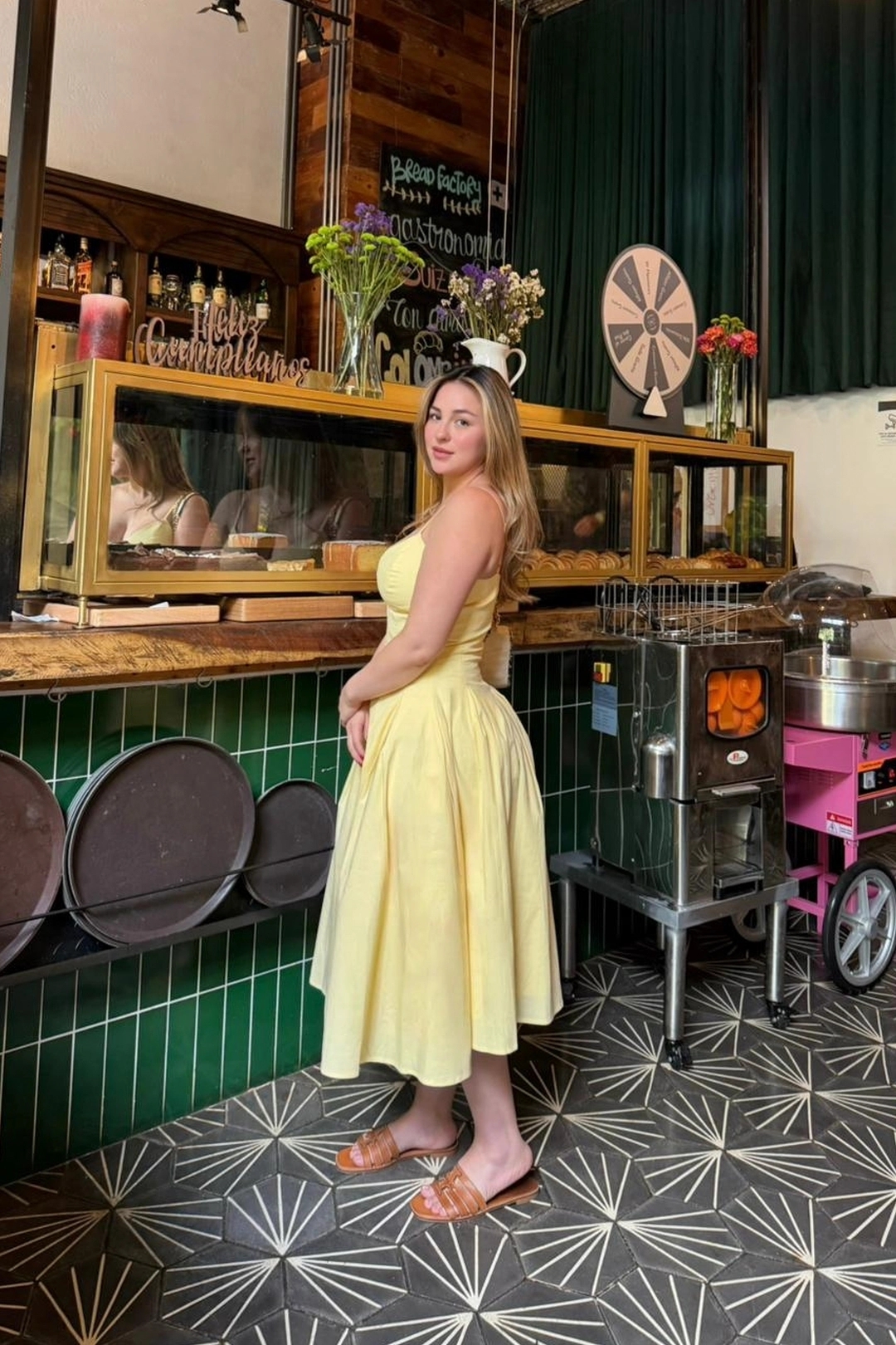 BELEN DRESS AMARILLO