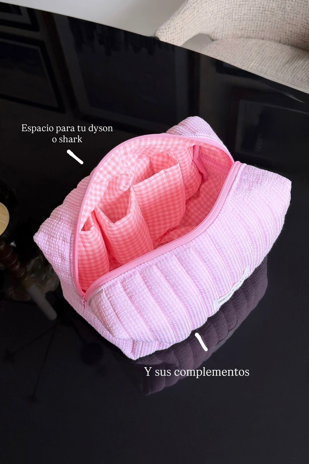 HAIR BAG PINK