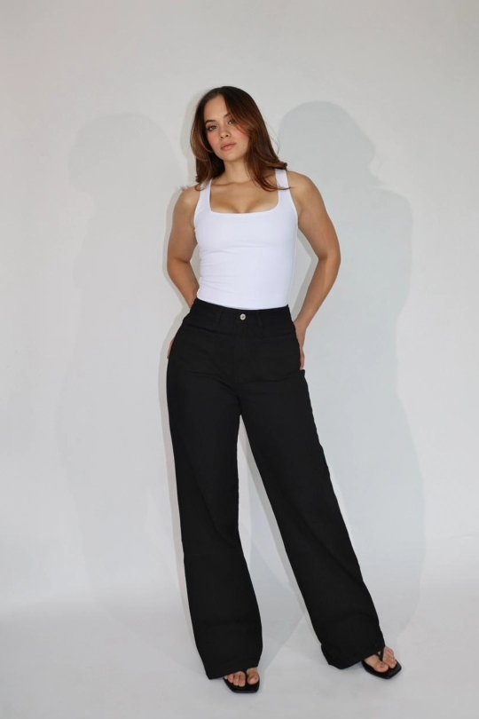 STRAIGHT POCKET TRUE BLACK