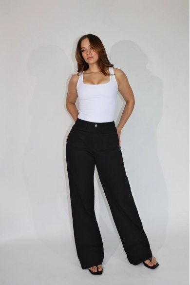 STRAIGHT POCKET TRUE BLACK