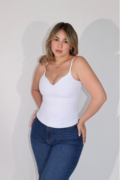 HEART TOP BLANCO