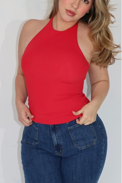 T-SHIRT TANK ROJO