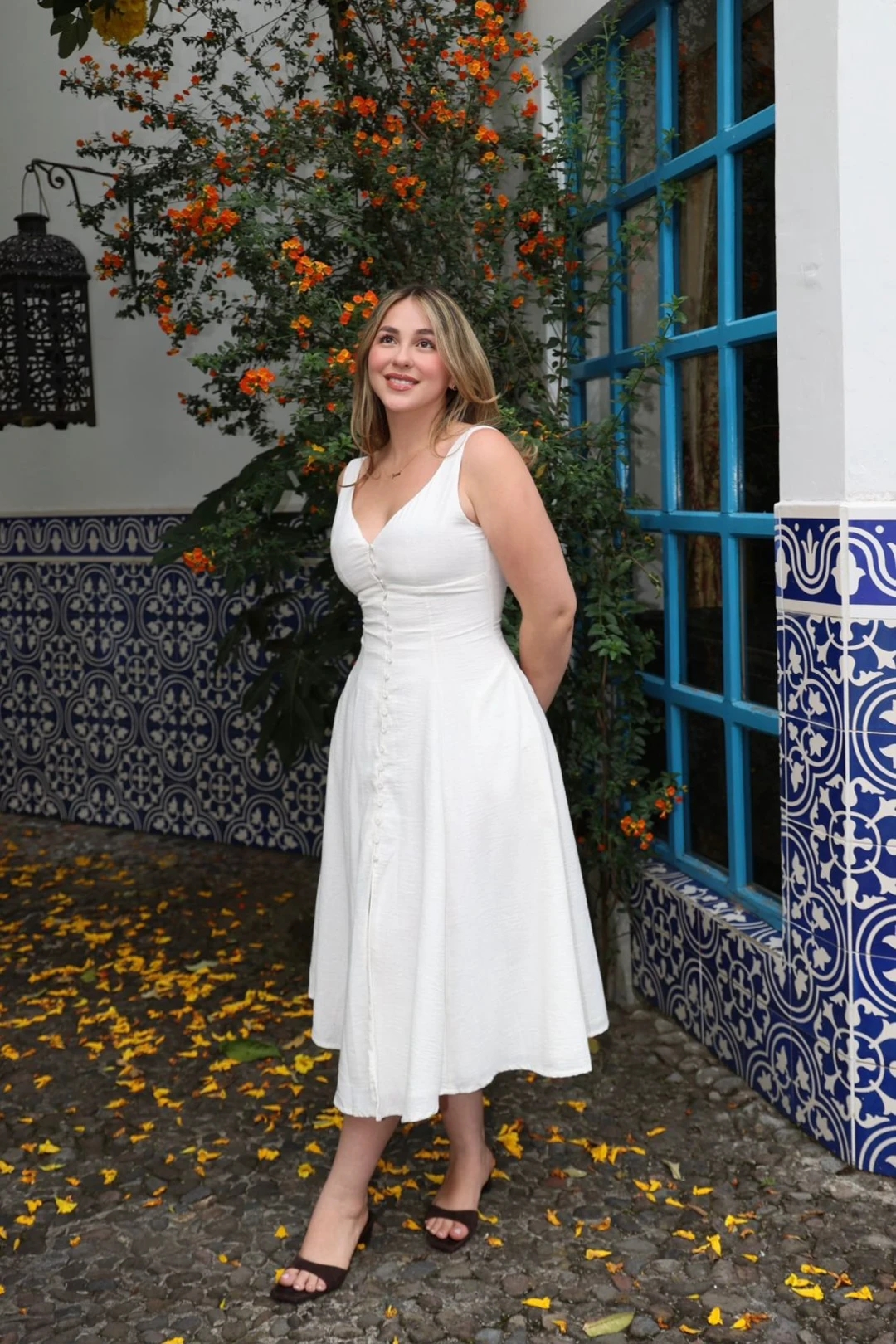 CHAVELINA DRESS BEIGE