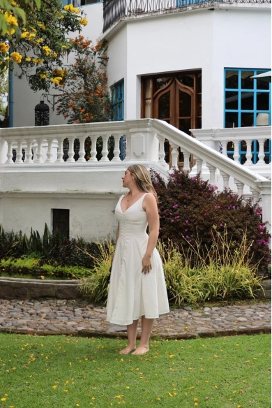 CHAVELINA DRESS BEIGE