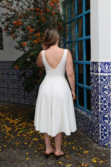 CHAVELINA DRESS BEIGE