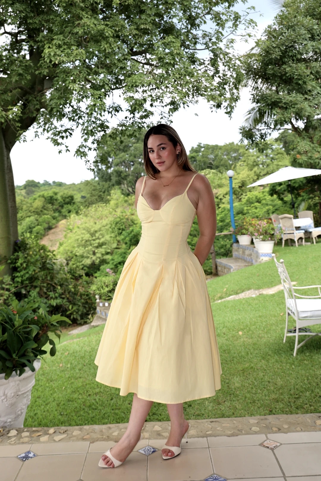 BELEN DRESS AMARILLO