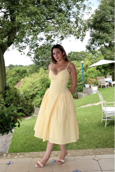 BELEN DRESS AMARILLO