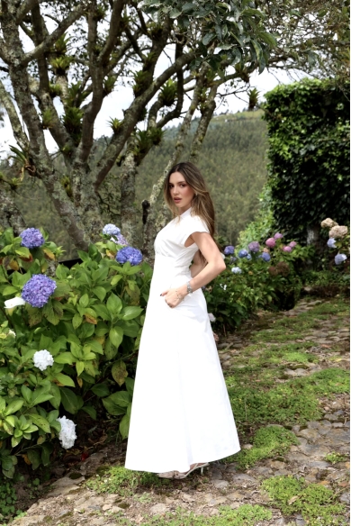 DALIA DRESS BEIGE