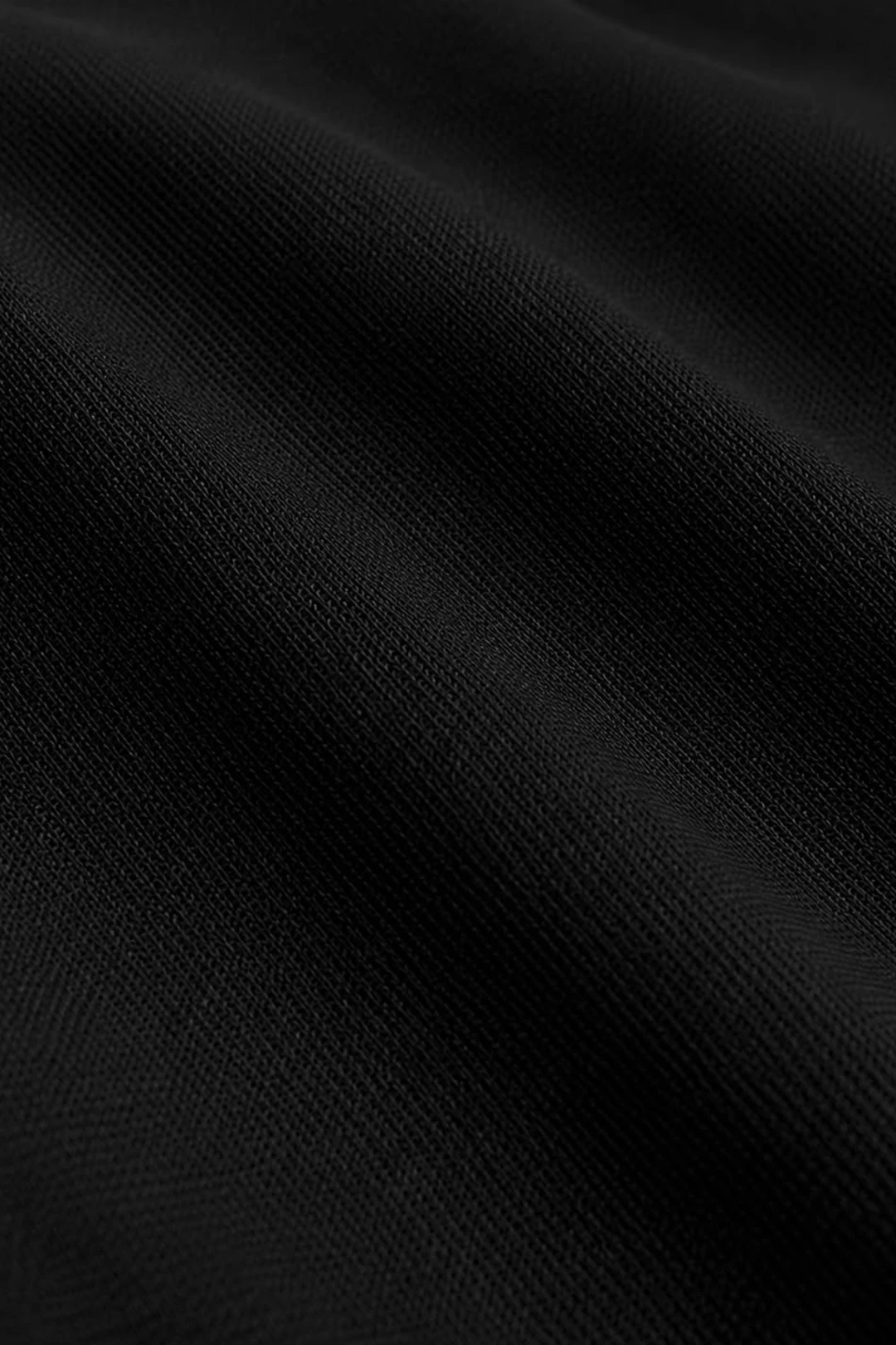 COTTON TEE NEGRO