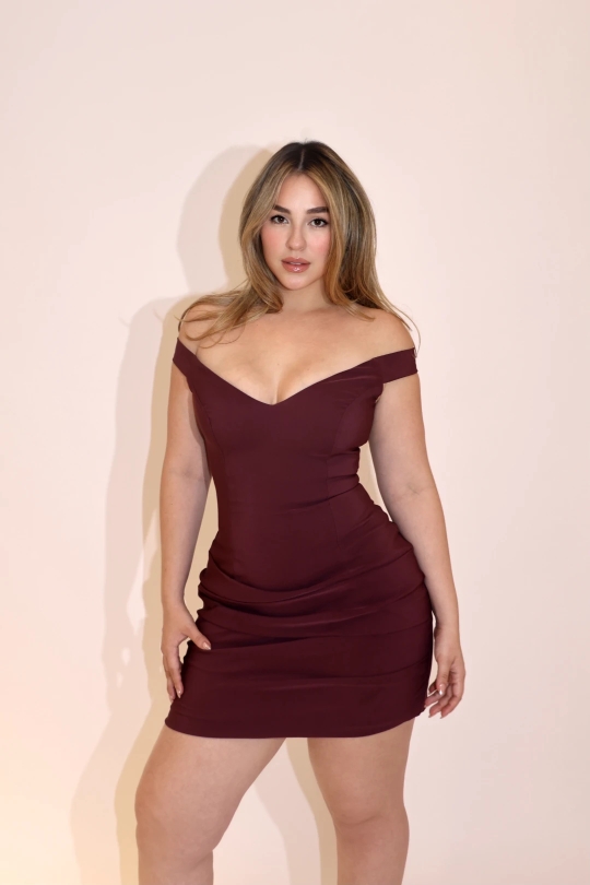 NAHOMI DRESS VINO