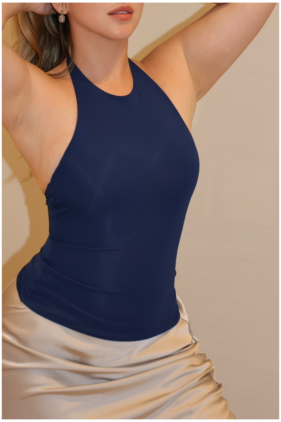 T-SHIRT TANK AZUL
