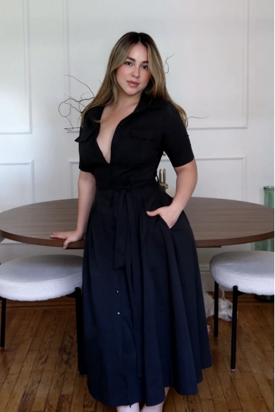 AMALFI DRESS NEGRO