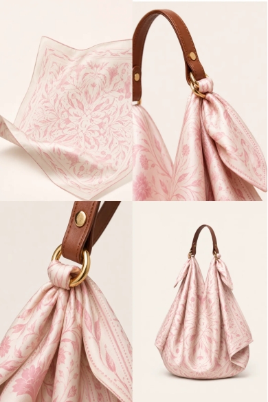 BANDANA PINK SUMMER MINI
