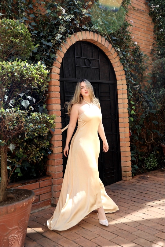 SAINT-TROPEZ DRESS GOLDEN