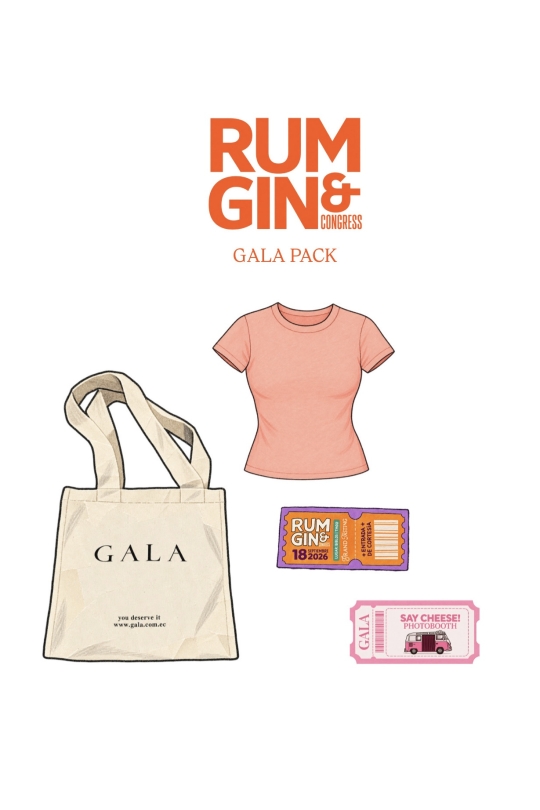 PACK PEACH RUM AND GIN