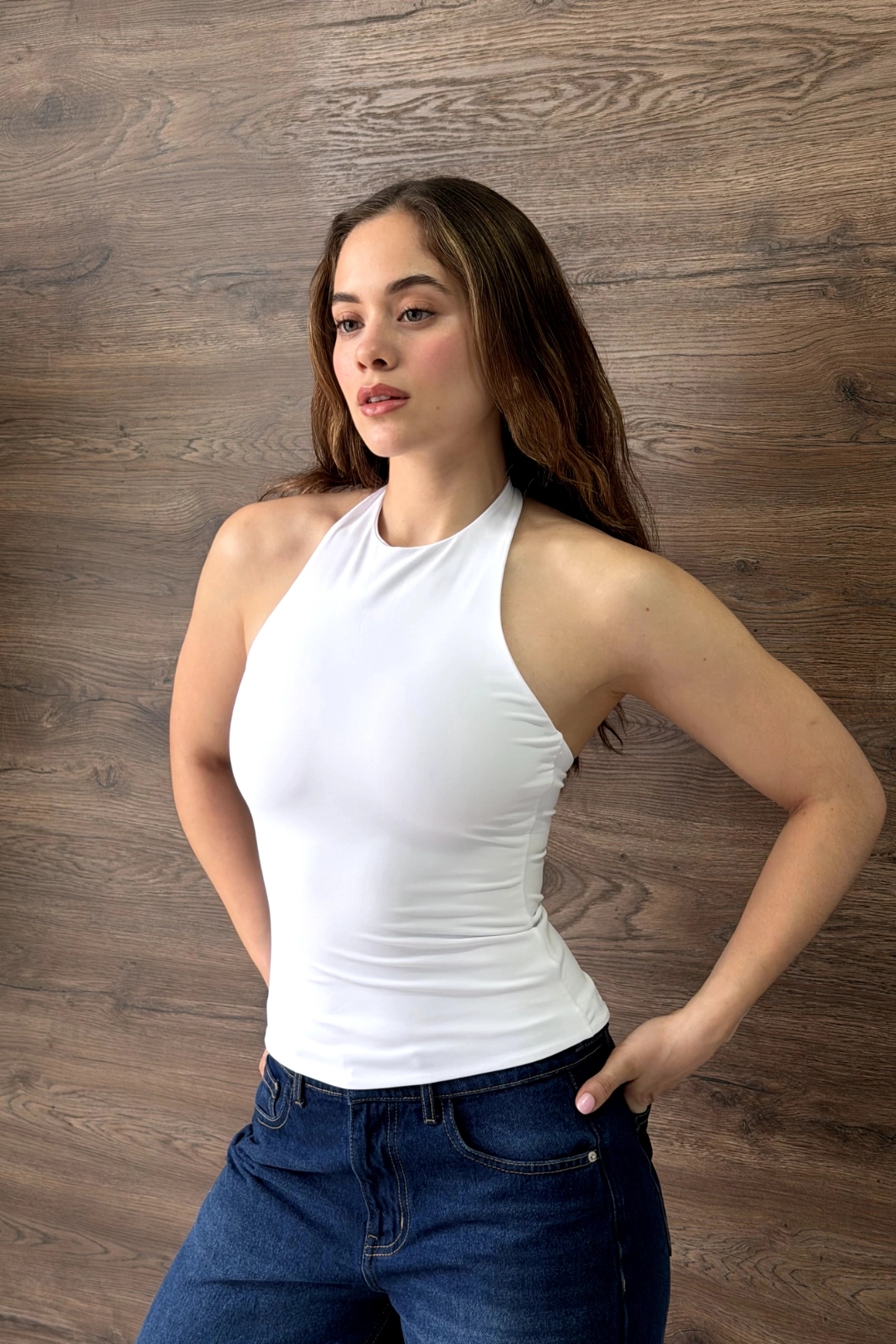 T-SHIRT TANK TAUPE