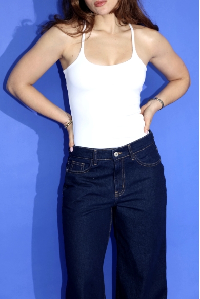 WESTERN INDIGO PANT