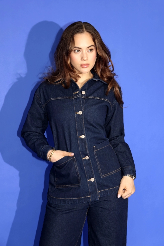 WESTERN INDIGO JACKET 2