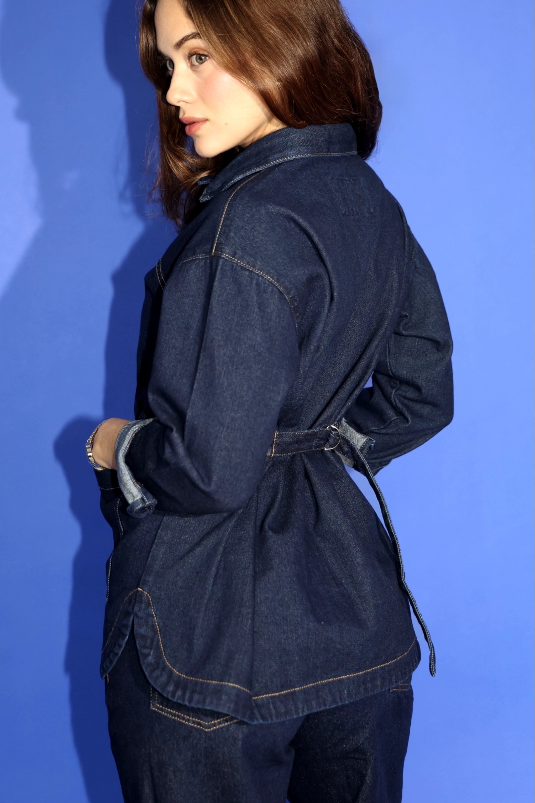 WESTERN INDIGO JACKET