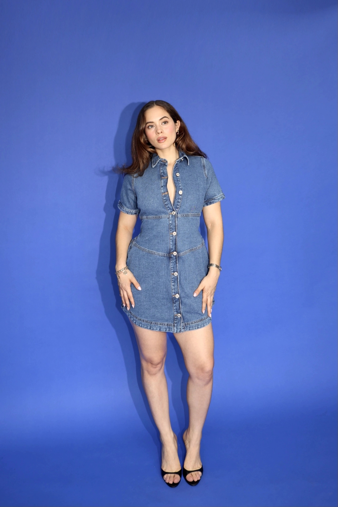 HONEY DENIM BLUE DRESS