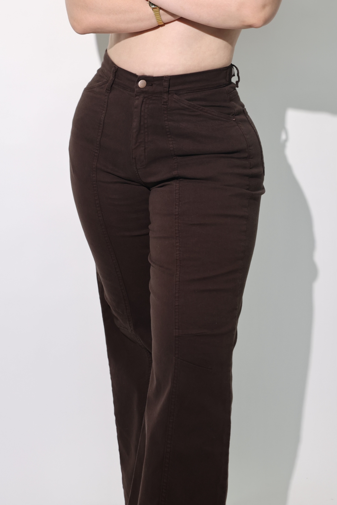 BONNIE BROWN PANT